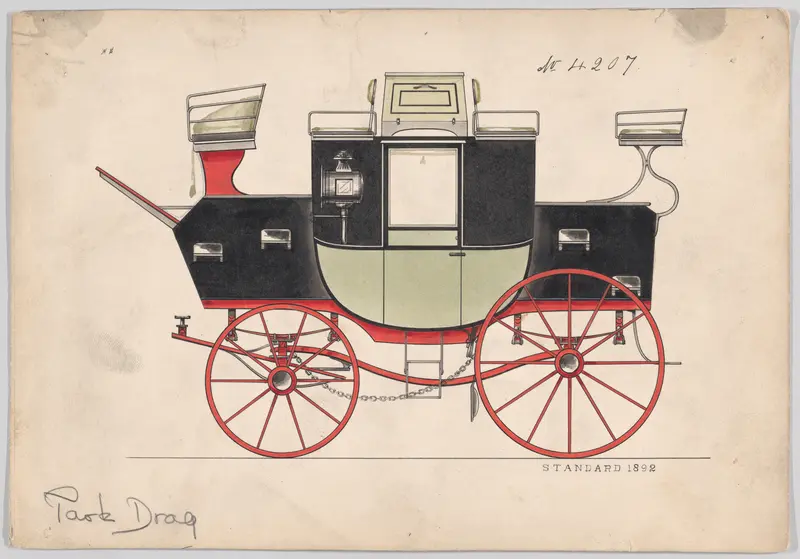 Park Drag #4207 Wall Art by Brewster & Co. - High-Resolution Digital Print