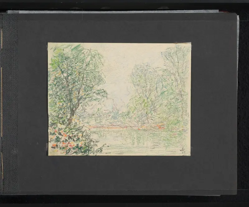 Park in Wiesbaden Wall Art by Unknown - High-Resolution Digital Print