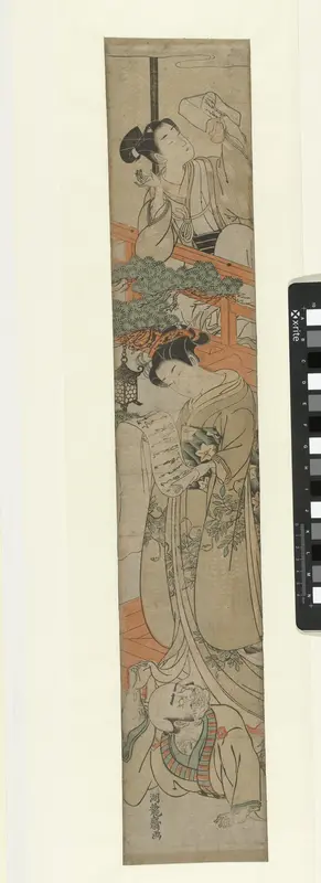 Parodie op de zevende akte van het Chushingura toneelstuk Wall Art by Unknown - High-Resolution Digital Print