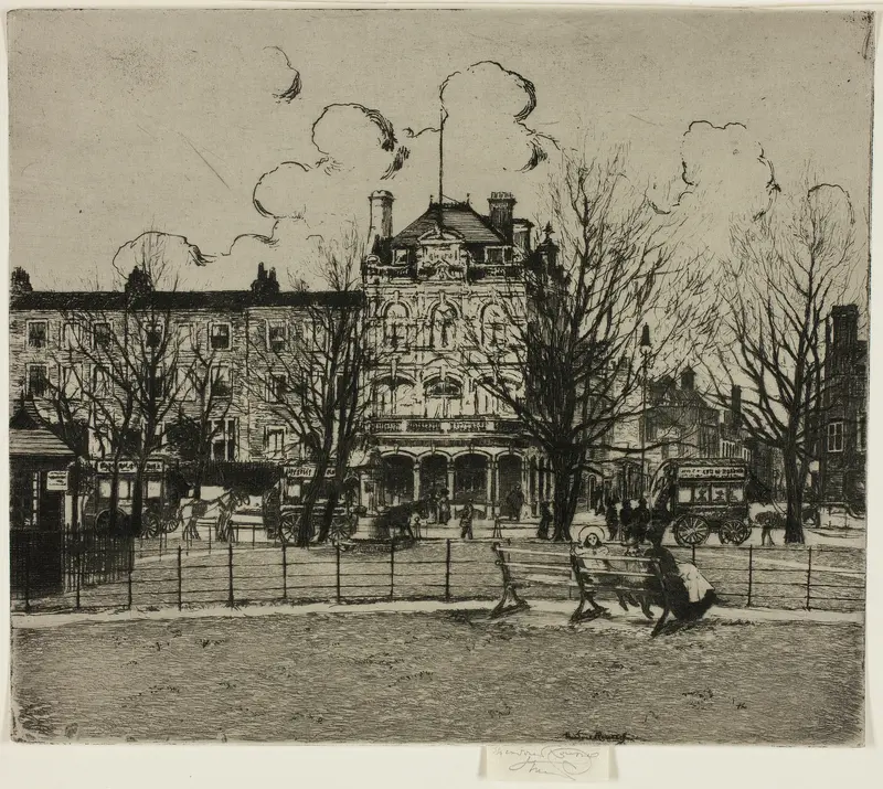Parson's Green, Afternoon, End of Winter, The Duke's Head