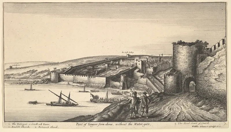 Part of Tangier from above, without the Water-gate
