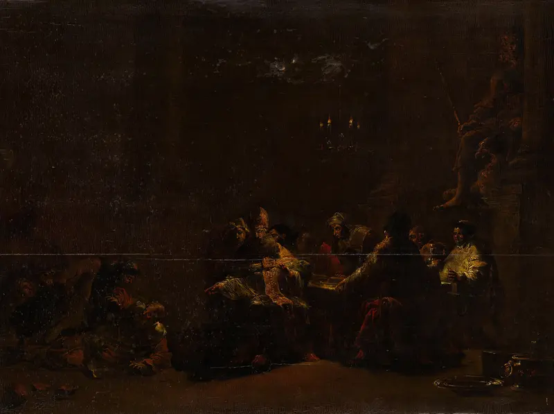 Pashur Smiting Jeremiah in the Temple Wall Art by Unknown - High-Resolution Digital Print