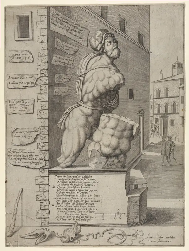 Pasquino Wall Art by Anonymous - High-Resolution Digital Print