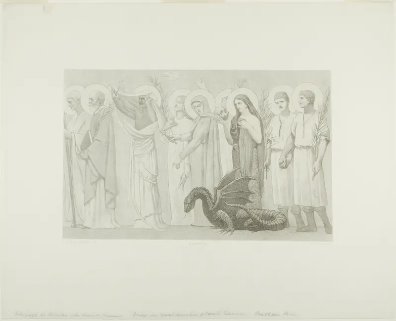 Pastoral Life of Saint Geneviève (right panel)