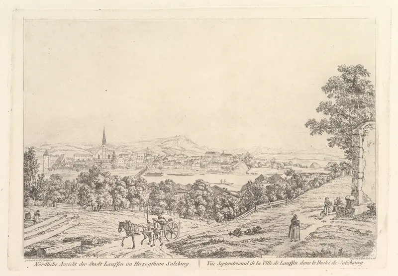 Paths in the Dukedom of Salzburg Wall Art by Johann Christoph Erhard - High-Resolution Digital Print