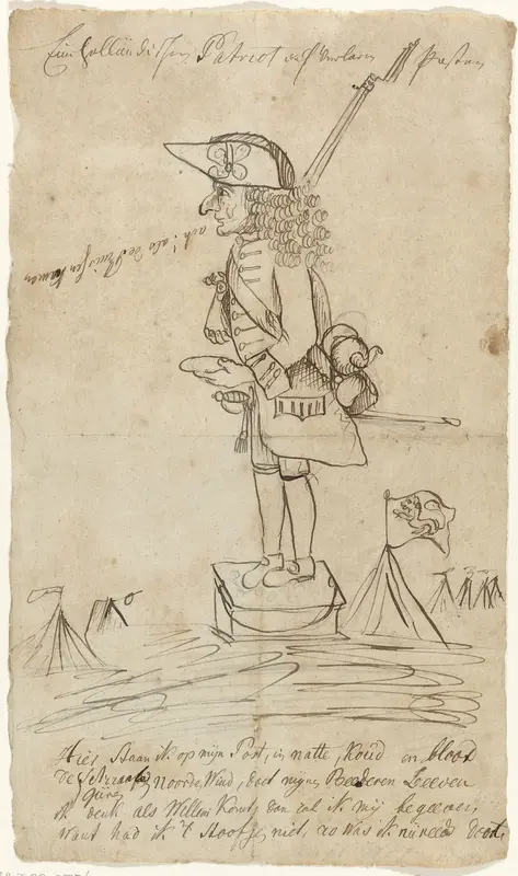 Patriot op wacht, 1787 Wall Art by anonymous - High-Resolution Digital Print