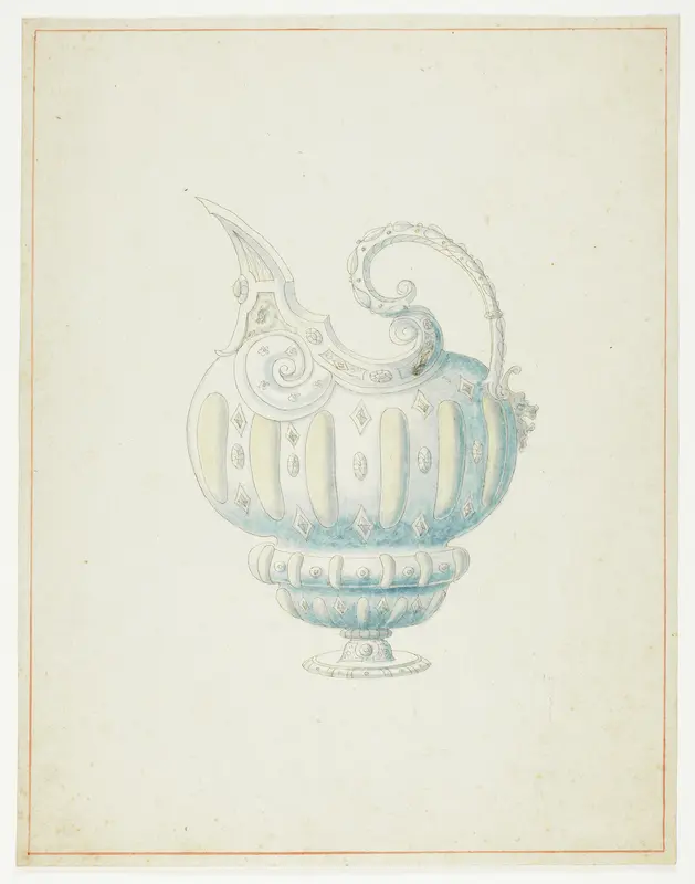 Pattern for Ewer Wall Art by Giuseppe Grisoni - High-Resolution Digital Print