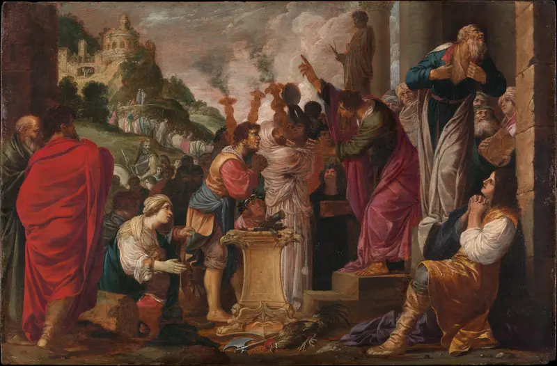 Paul and Barnabas at Lystra Wall Art by Jacob Pynas - High-Resolution Digital Print