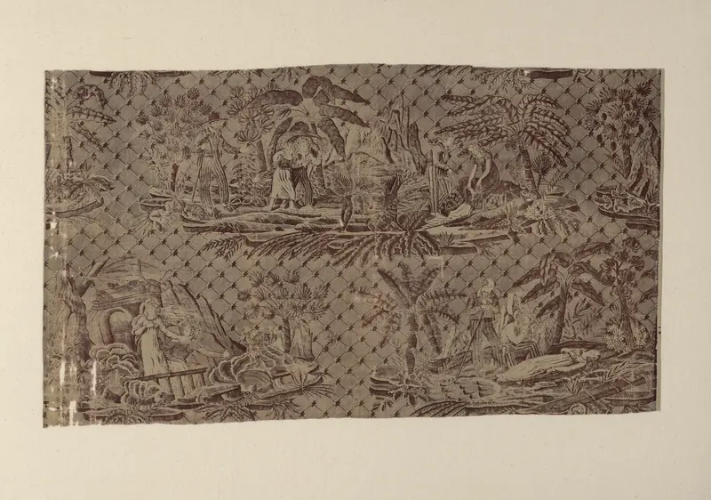 “Paul and Virginie” Furnishing Fabric