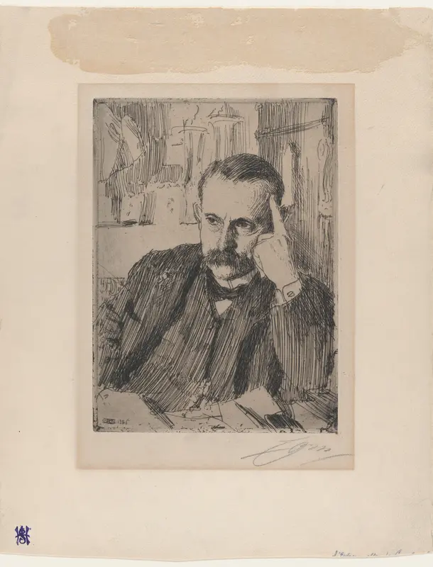 Paul Henri Benjamin d'Estournelles de Constant Wall Art by Anders Zorn - High-Resolution Digital Print