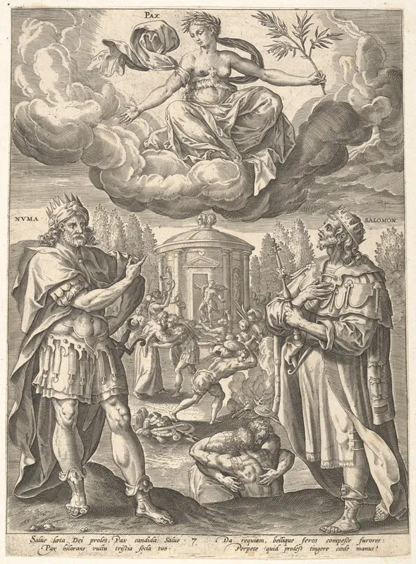 Pax, from "Virtues" Wall Art by Maerten de Vos - High-Resolution Digital Print