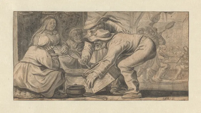 Peasant Wedding Wall Art by Pieter Kouwenhorn - High-Resolution Digital Print