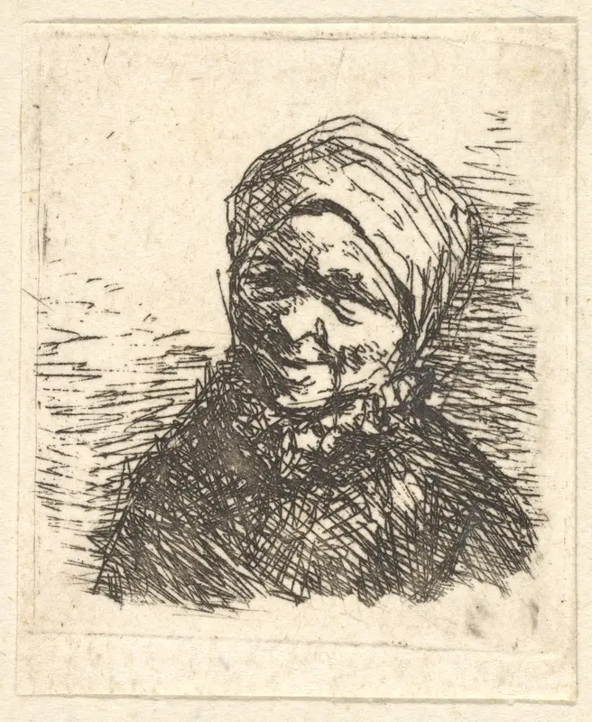 Peasant Woman Wall Art by Adriaen van Ostade - High-Resolution Digital Print