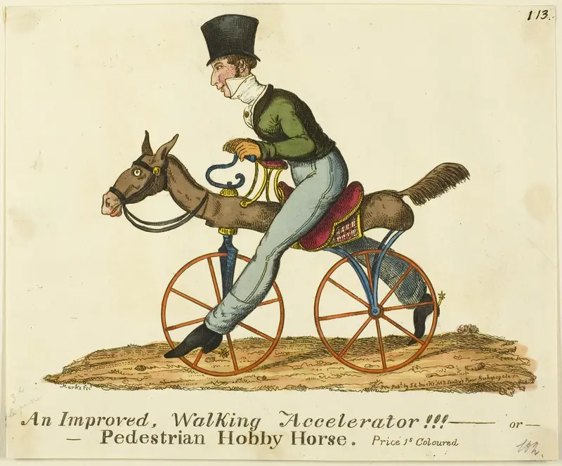 Pedestrian Hobby Horse