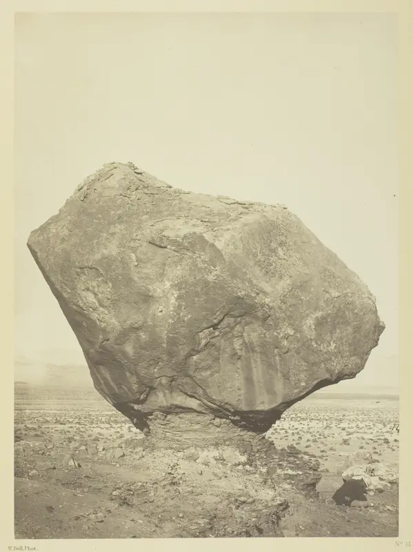 Perched Rock, Rocker Creek, Arizona Wall Art by William H. Bell - High-Resolution Digital Print