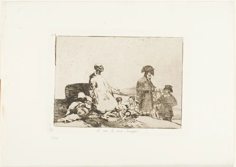 Perhaps they are of another breed, plate 61 from The Disasters of War