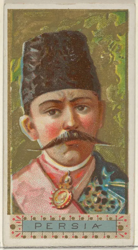 Persia, from the Types of All Nations series (N24) for Allen & Ginter Cigarettes Wall Art by Allen & Ginter - High-Resolution Digital Print
