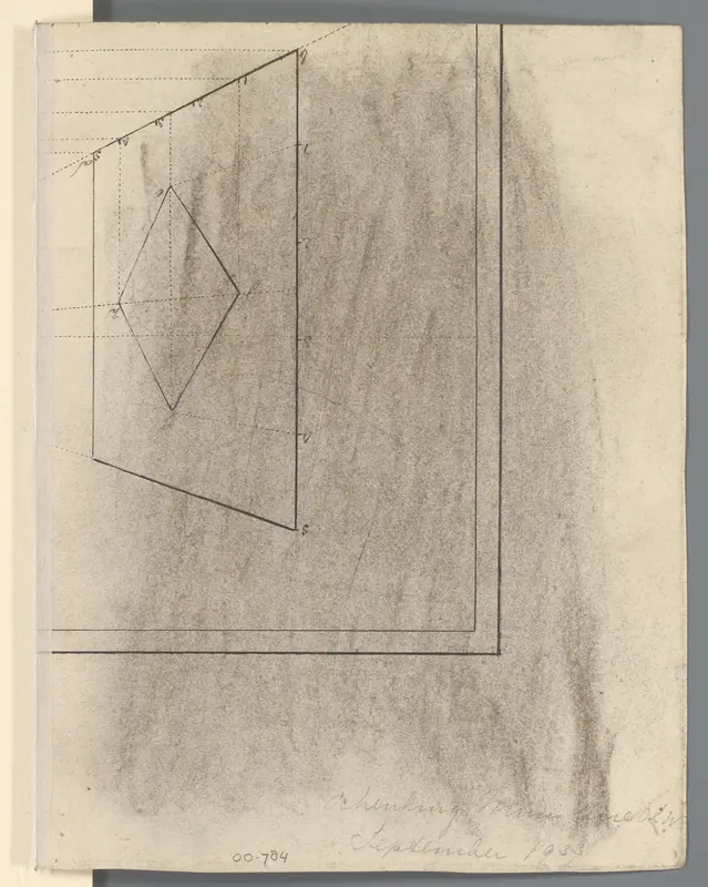 Perspectiefstudie Wall Art by anonymous - High-Resolution Digital Print