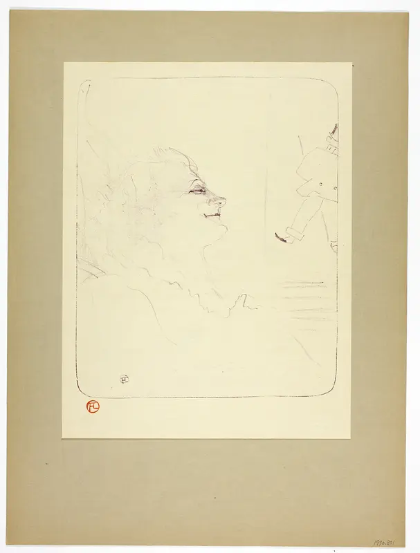 Pessima, plate three from Yvette Guilbert