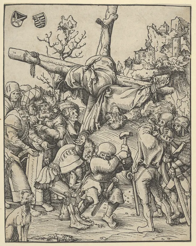 Peter from the Martyrdom of the Twelve Apostles Wall Art by Lucas Cranach the Elder - High-Resolution Digital Print
