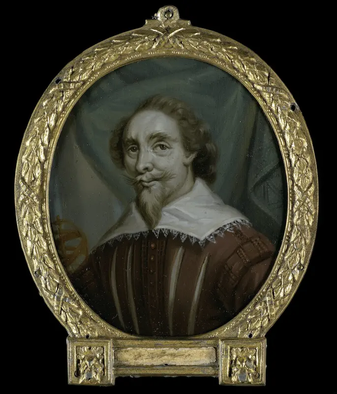 Petrus Baard (ca.1595-na 1647). Geneesheer en dichter te Leeuwarden Wall Art by Arnoud van Halen - High-Resolution Digital Print