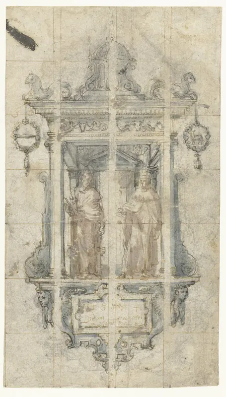 Petrus en Paulus Wall Art by anonymous - High-Resolution Digital Print