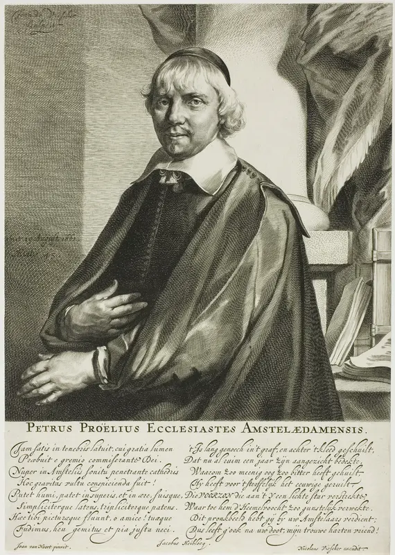Petrus Proclius Wall Art by Jan Visscher - High-Resolution Digital Print