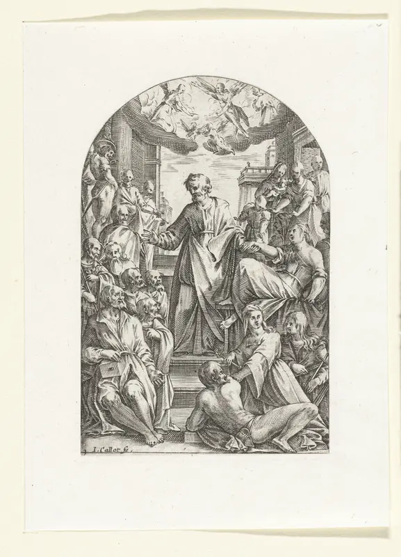 Petrus wekt Tabitha op Wall Art by Unknown - High-Resolution Digital Print