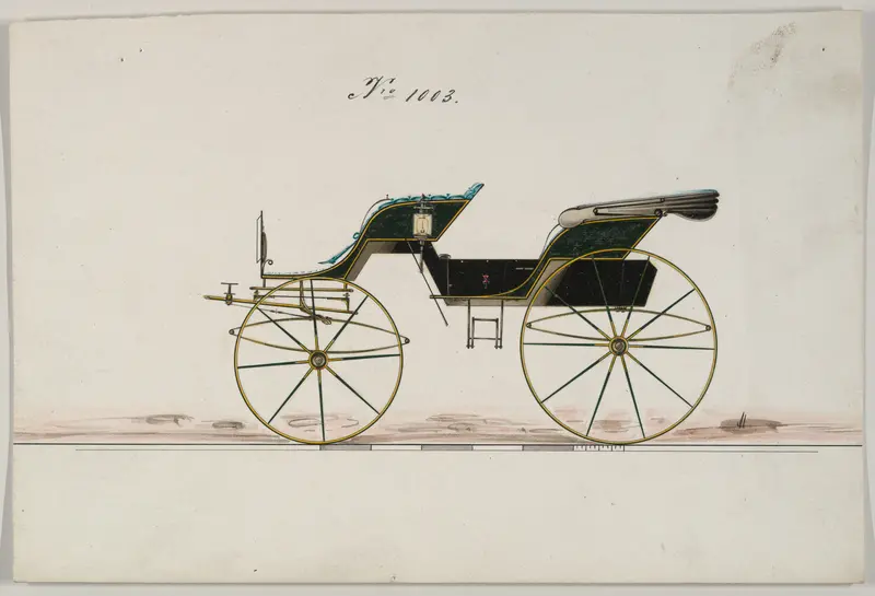 Phaeton #1003 Wall Art by Brewster & Co. - High-Resolution Digital Print