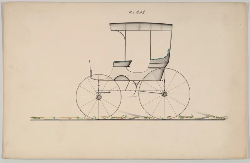 Phaeton # 448 Wall Art by Brewster & Co. - High-Resolution Digital Print