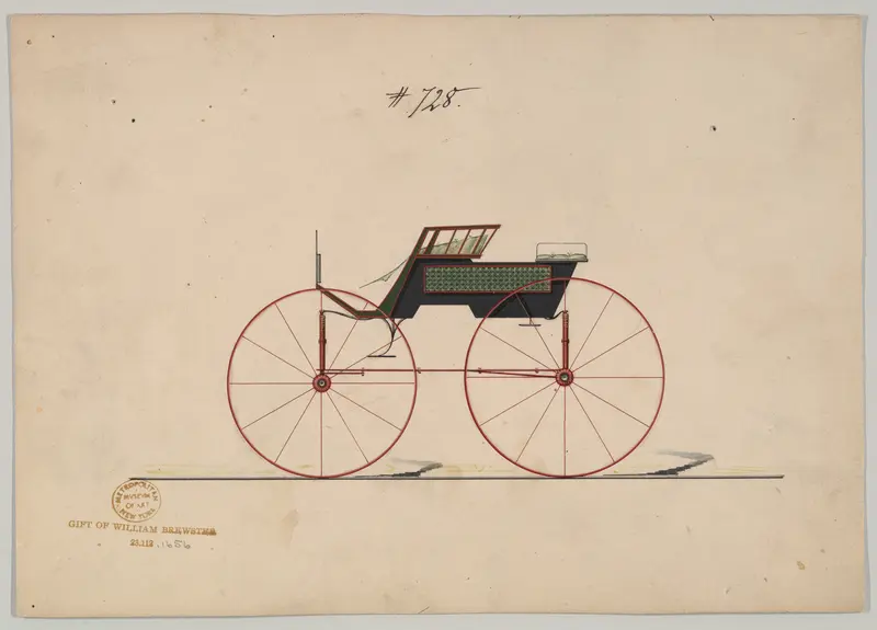 Phaeton #728 Wall Art by Brewster & Co. - High-Resolution Digital Print
