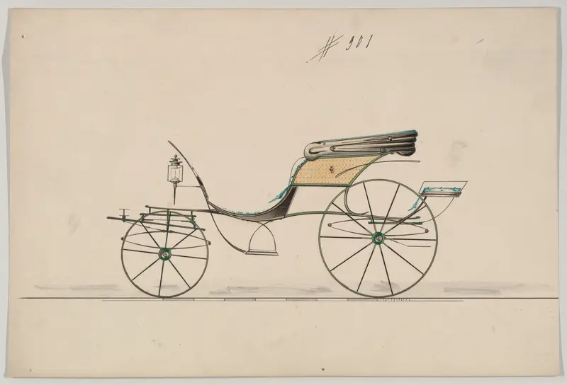 Phaeton #901 Wall Art by Brewster & Co. - High-Resolution Digital Print