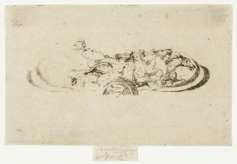 Phaeton, Study for Decoration of a Frame