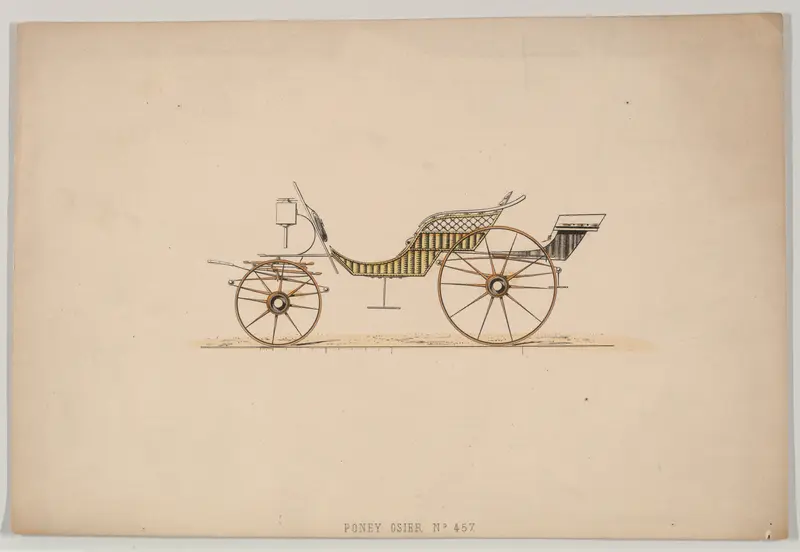 Phaeton/"Poney Osier"  # 457 Wall Art by Brewster & Co. - High-Resolution Digital Print