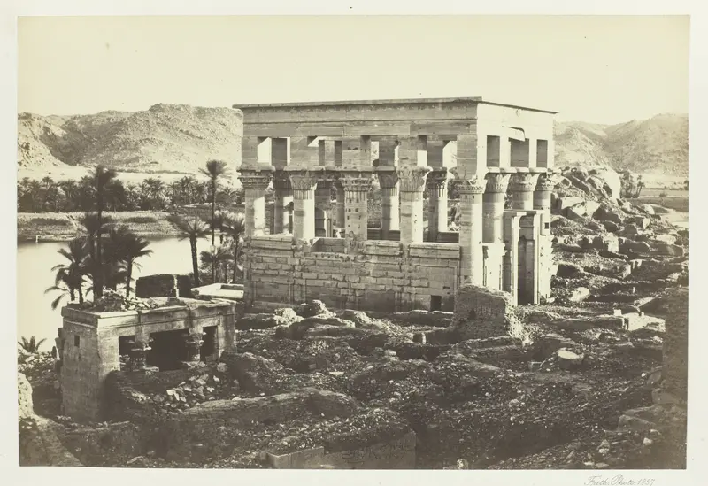 Pharoah's Bed, Philæ, from the Great Temple