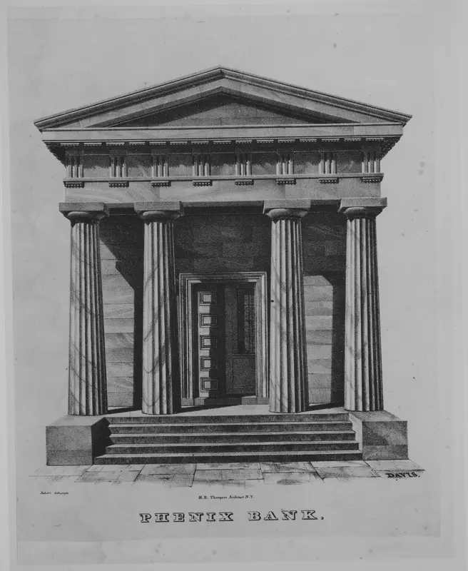 Phenix Bank, New York Wall Art by Anthony Imbert - High-Resolution Digital Print