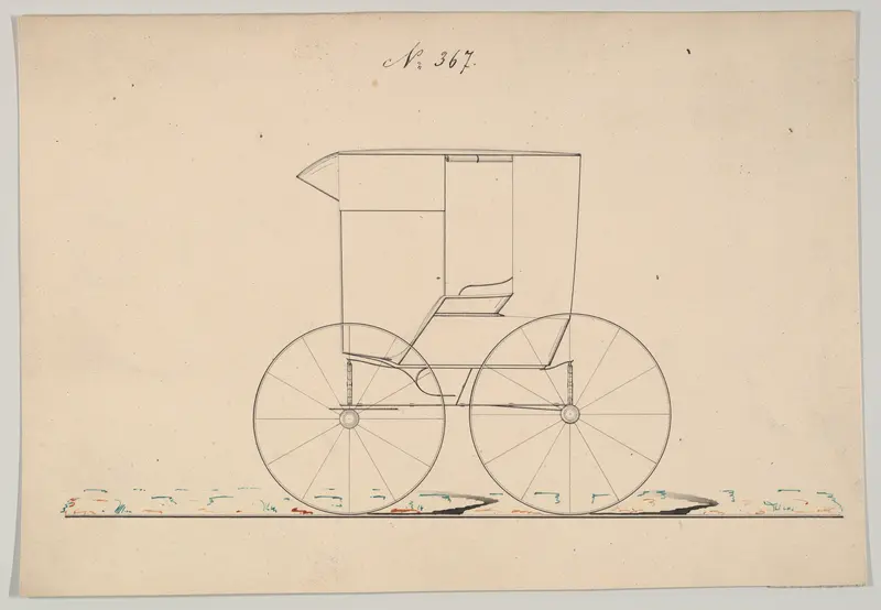 Philadelphia Wagon #367 Wall Art by Brewster & Co. - High-Resolution Digital Print