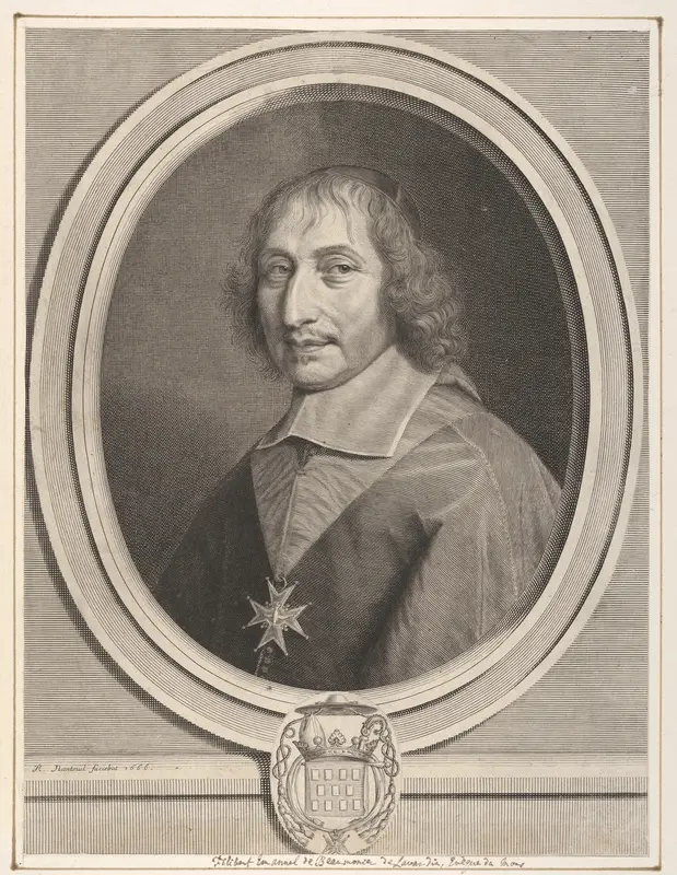 Philbert-Emmanuel de Beaumanoir de Lavardin Wall Art by Robert Nanteuil - High-Resolution Digital Print