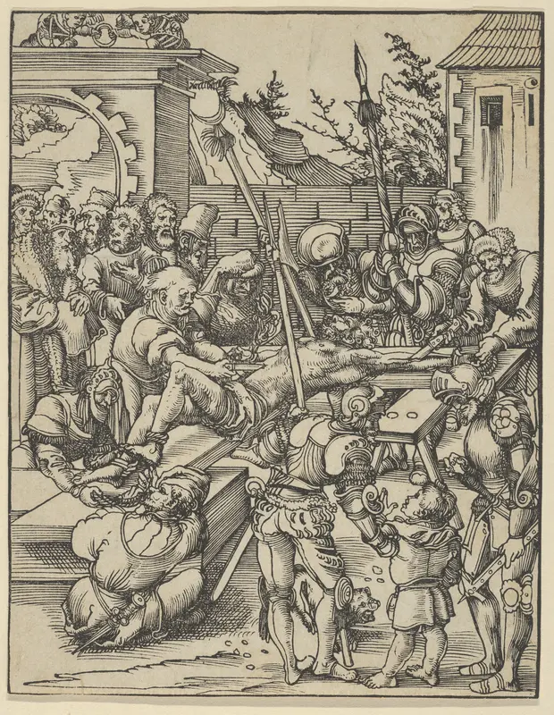 Philip from the Martyrdom of the Twelve Apostles Wall Art by Lucas Cranach the Elder - High-Resolution Digital Print