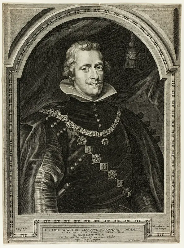 Philip IV, King of Spain Wall Art by Paul Pontius - High-Resolution Digital Print