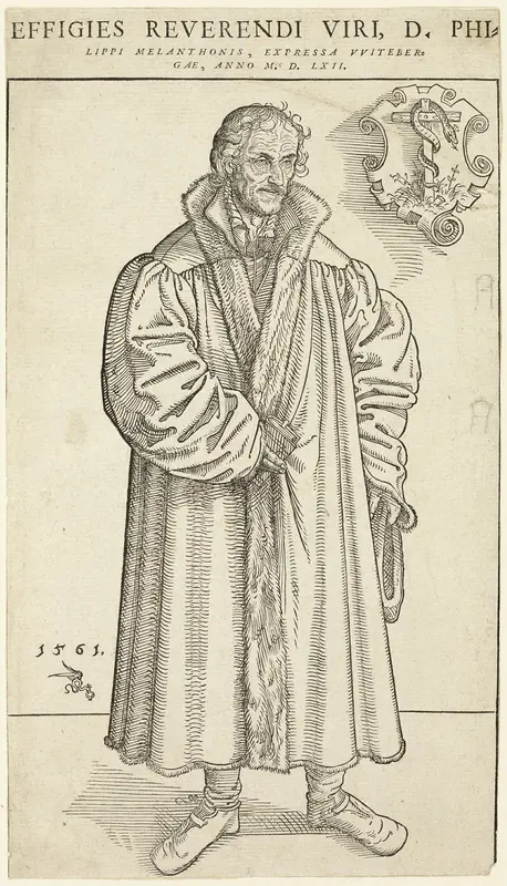Philip Melanchthon Wall Art by Lucas Cranach, II - High-Resolution Digital Print