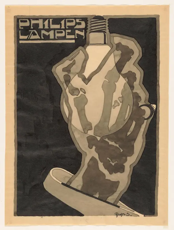 Philips lampen in alle soorten Wall Art by Unknown - High-Resolution Digital Print