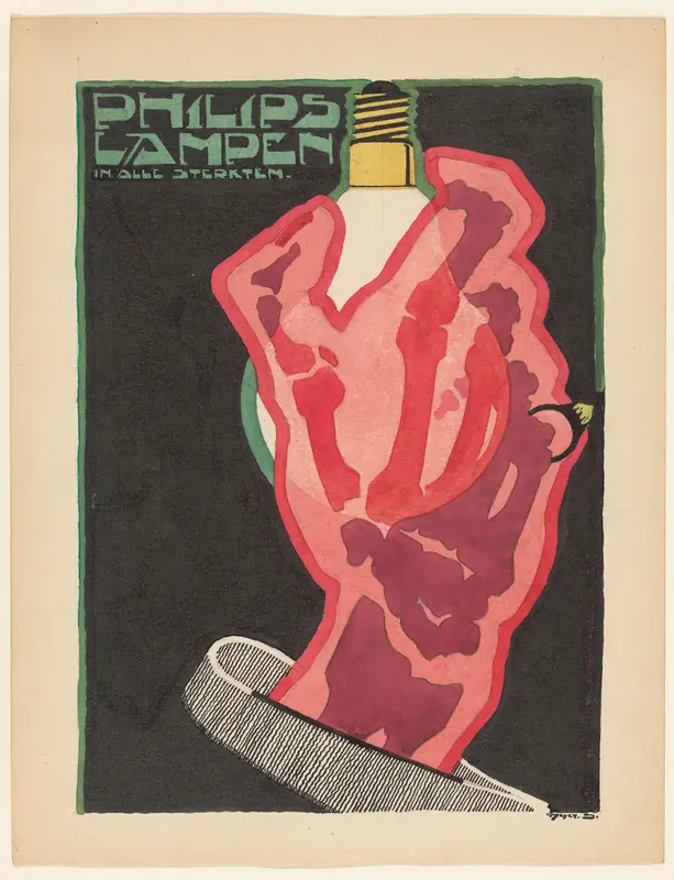 Philips lampen in alle sterkten Wall Art by Unknown - High-Resolution Digital Print