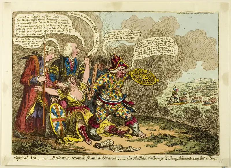 Physical Aid, or Britannia Recover'd from a Trance!