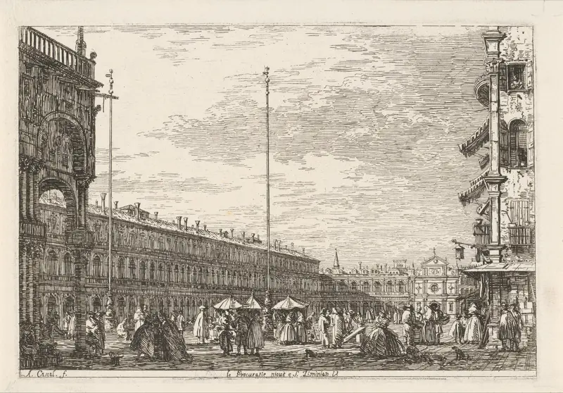 Piazza San Marco Wall Art by Joseph Smith - High-Resolution Digital Print