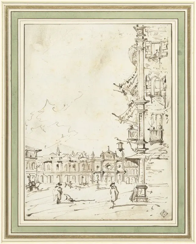 Piazza San Marco te Venetië Wall Art by anonymous - High-Resolution Digital Print