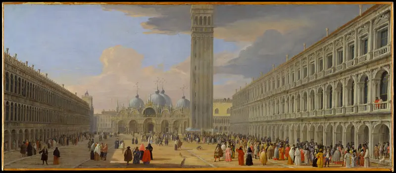 Piazza San Marco, Venice Wall Art by Luca Carlevaris - High-Resolution Digital Print