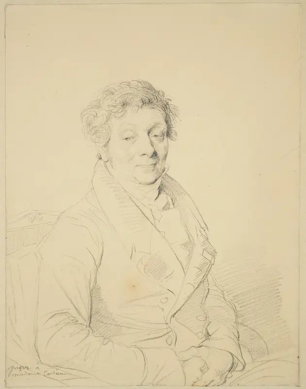Pierre Alexandre Tardieu Wall Art by Jean Auguste Dominique Ingres - High-Resolution Digital Print