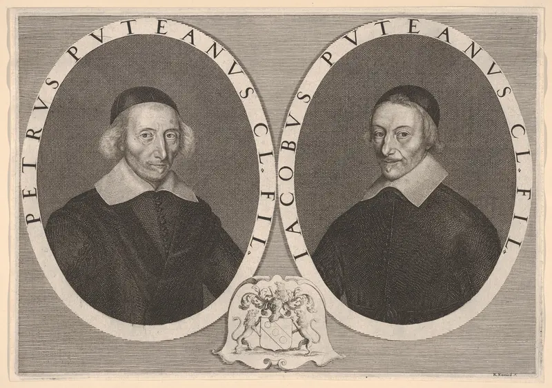 Pierre and Jacques Dupuy Wall Art by Robert Nanteuil - High-Resolution Digital Print