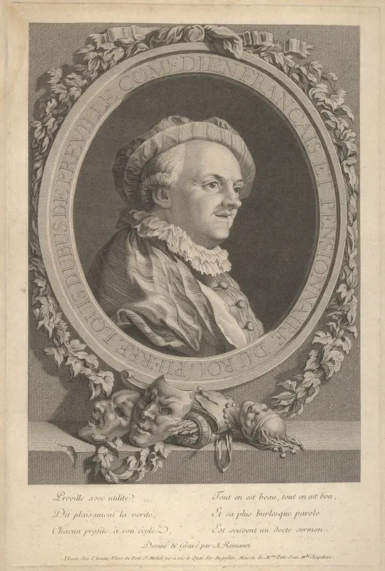 Pierre Louis Dubus de Preville Wall Art by Antoine Louis Romanet - High-Resolution Digital Print